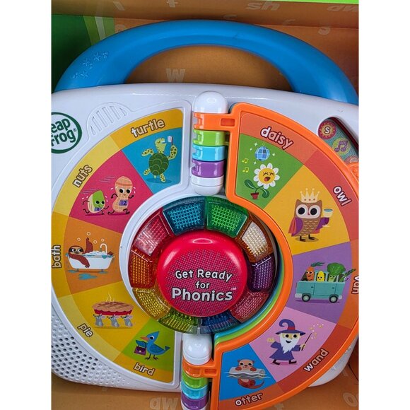 LeapFrog Get Ready for Phonics Spin and Learn Educational Toy Vocabulary Skills - Picture 3 of 8